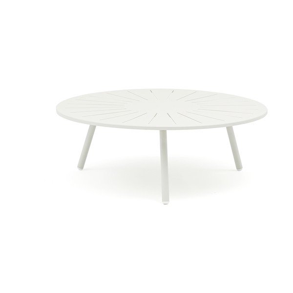 Alumīnija apaļš dārza kafijas galdiņš ø 110 cm Fleole – Ezeis-image-1