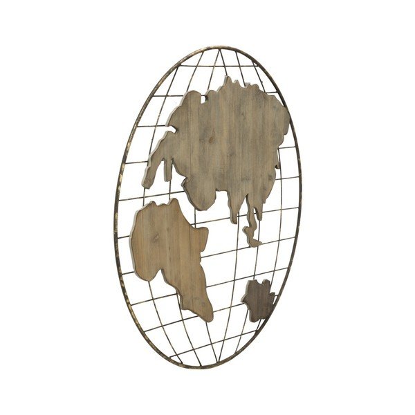 Mauro Ferretti Globe Map sienas dekors, ⌀ 88 cm-image-4