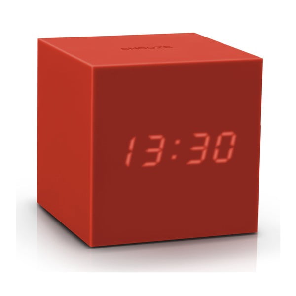 Sarkans LED modinātājs Gingko Gravity Cube-image-3