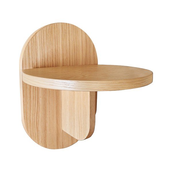 Dabīga toņa ozolkoka imitācijas plaukts Soft – Woodman-image-1