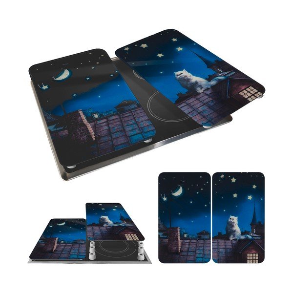 Rūdīta stikla plīts aizsargplāksnes (2 gab.) 30x52 cm – Maximex-image-3