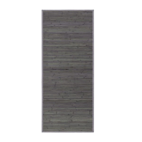 Zaļš/pelēks bambusa paklājs 75x175 cm – Casa Selección
