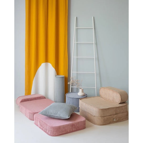 Piparmētru zaļš velveta bērnu dīvāna spilvens Block – Wigiwama-image-3