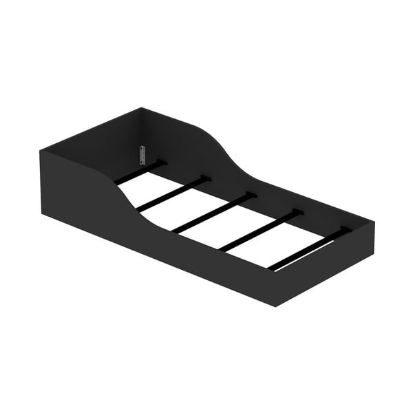 Melna vienvietīga gulta 90x190 cm Oya – Kalune Design