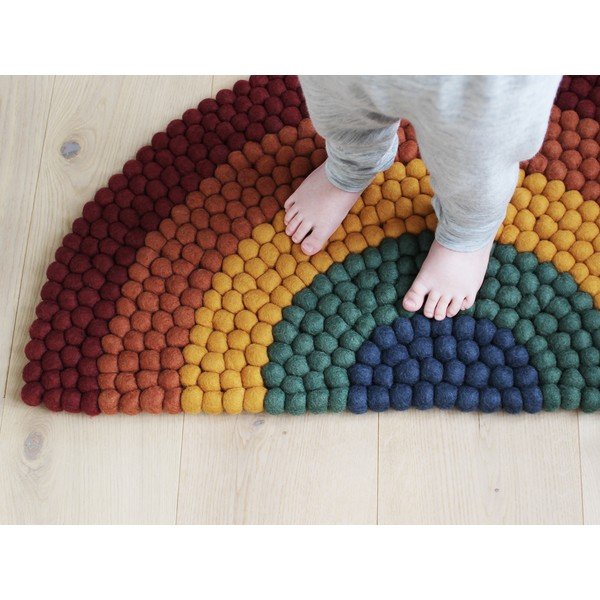 Wooldot Ball Rugs Rainbow Multi paklājs-image-3