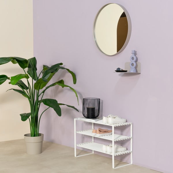 Balts metāla apavu plaukts 70x49x29 cm Rex – Spinder Design-image-1