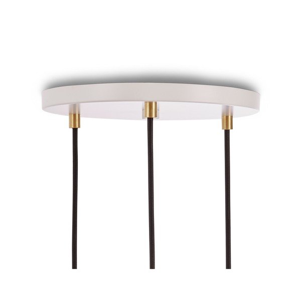 Bronzas krāsas piekaramā lampa ar regulējamu spilgtumu ø 25 cm Triple Pendant – tala-image-4
