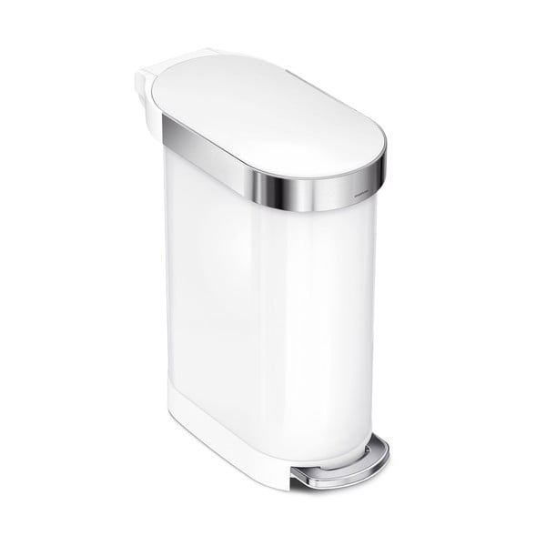 Tērauda atkritumu tvertne ar pedāli 45 l – simplehuman-image-2