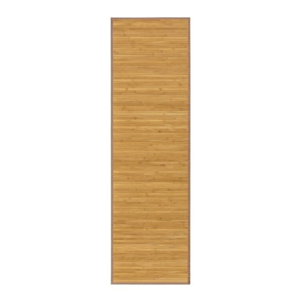 Dabīga toņa bambusa paklāja celiņš 60x200 cm – Casa Selección