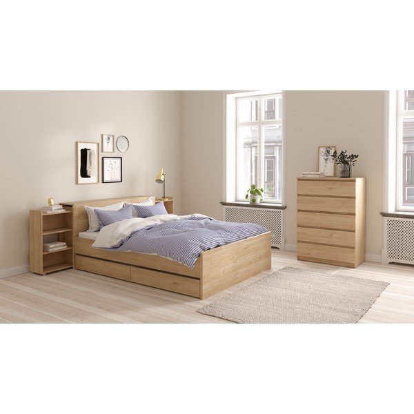 Dabīga toņa gultas galvgalis 165x80 cm Naia – Tvilum-image-1