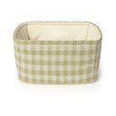 Gaiši zaļš tekstila bērnu rotaļlietu grozs 30x20x20 cm Swan Matcha – Lorena Canals