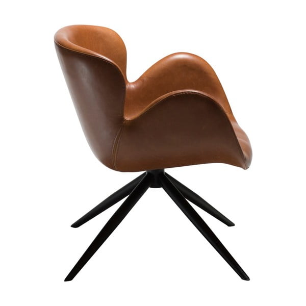 Brūns mākslīgās ādas krēsls DAN-FORM Denmark Gaia-image-3