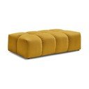 Sinepju dzeltens kāju soliņš no šenila auduma Everest – Bobochic Paris