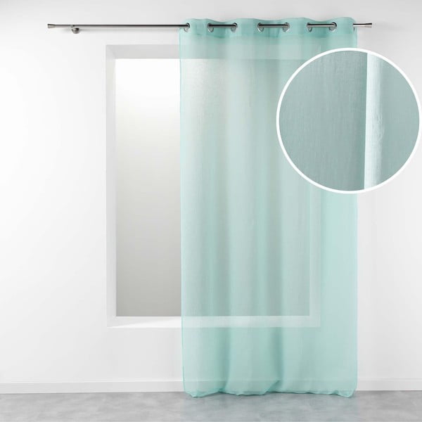 Piparmētru zaļš dienas aizkars 140x280 cm Telma – douceur d'intérieur-image-2