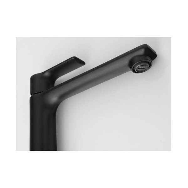 Matēti melns stāvošs jaucējkrāns izlietnei Pax – Sapho-image-2