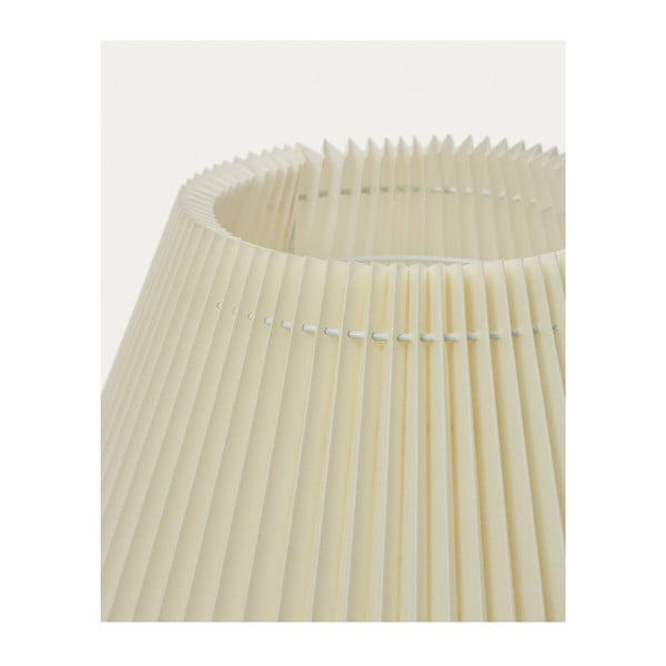 Dabīga toņa stāvlampa no auduma (augstums 149 cm) Benicarlo – Kave Home-image-4