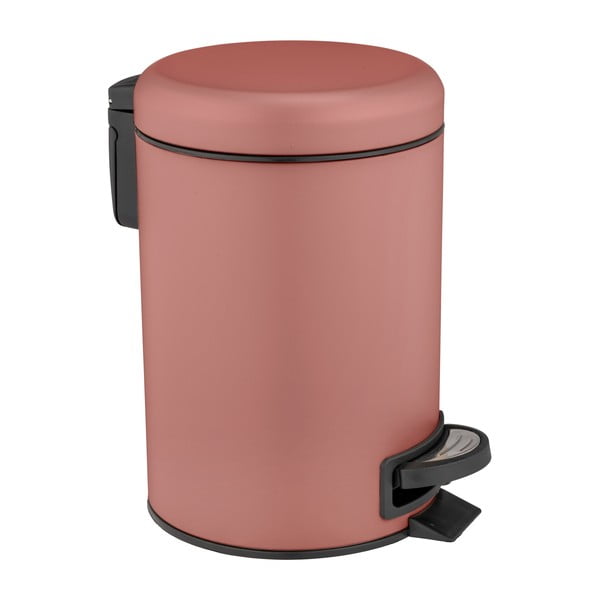 Tērauda atkritumu tvertne ar pedāli 3 l Leman – Wenko-image-2