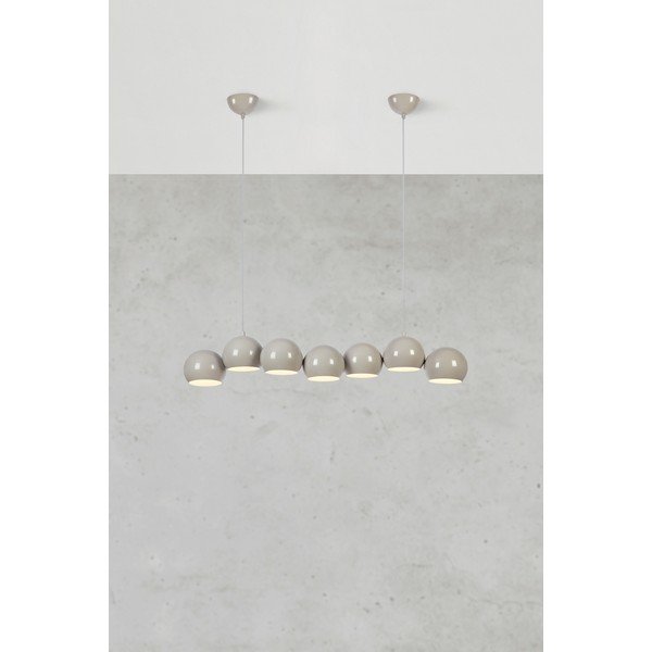 Pelēkbēša piekaramā lampa Cupolo – Markslöjd-image-2