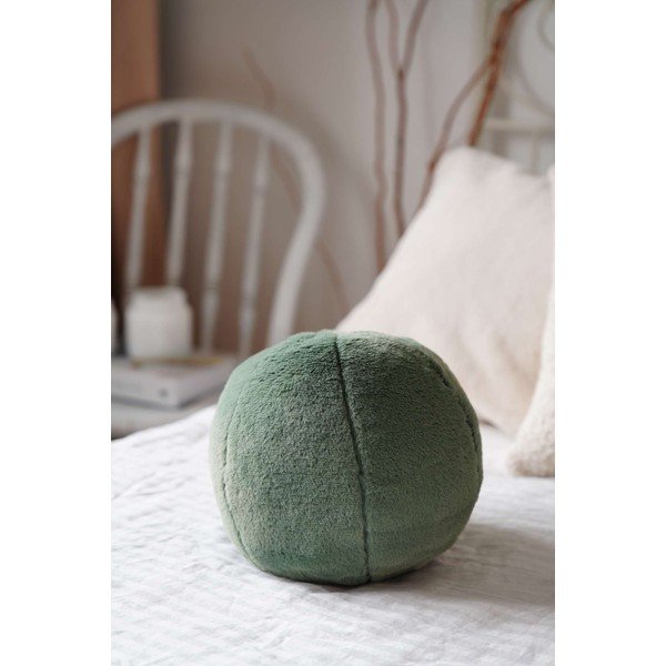 Mikroplīša dekoratīvais spilvens ø 25 cm Top – Mioli Decor-image-1