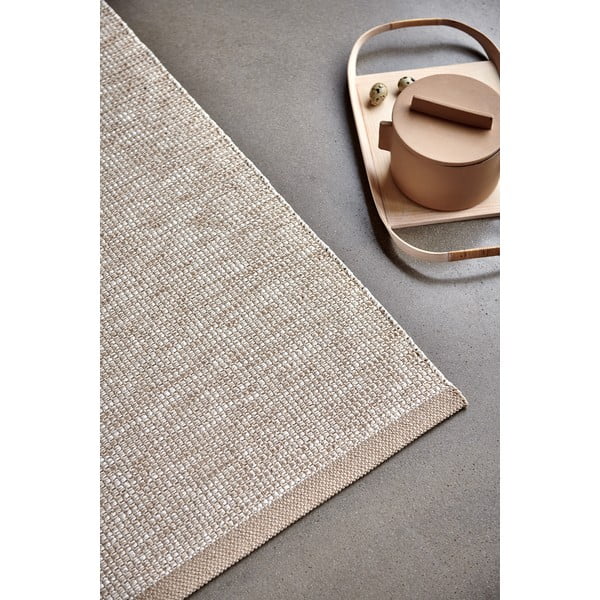 Bēšs iekštelpu un āra celiņa paklājs 70x150 cm Sam Vanilla – Pappelina-image-2