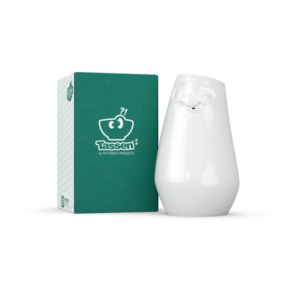 Balta porcelāna vāze 58products Happy-image-2