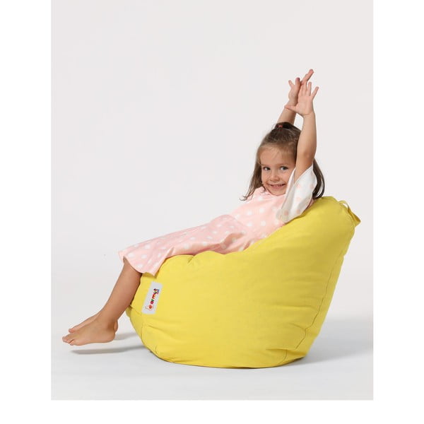 Dzeltens bērnu sēžammaiss Premium – Floriane Garden-image-2