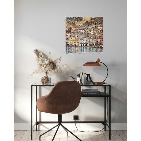 Gleznas reprodukcija Gustav Klimt – Malcesine on Lake Garda, 60 x 60 cm-image-1