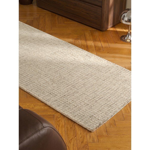Bēšs vilnas celiņa paklājs 80x250 cm Eloise – Hanse Home-image-2