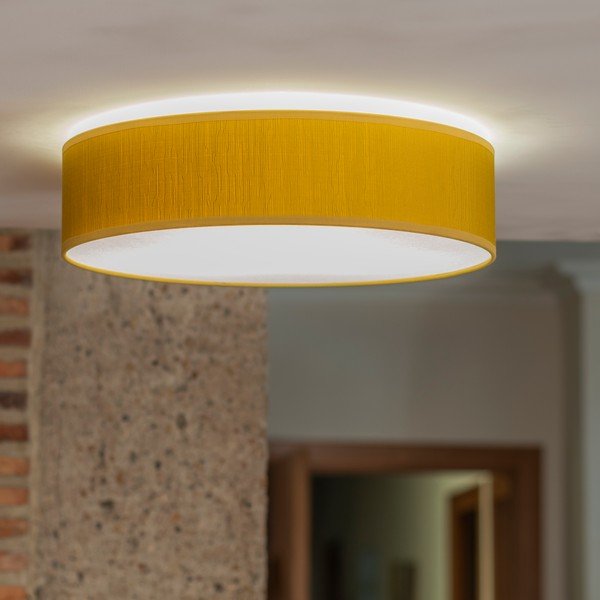 Dzeltena griestu lampa Sotto Luce Doce, ⌀ 40 cm-image-4