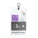 Atkritumu maisi (60 gab.) 20 l D – simplehuman