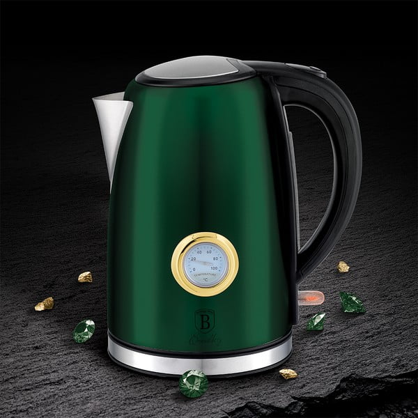Zaļā tējkanna 1,7 l Emerald Collection – BerlingerHaus-image-1