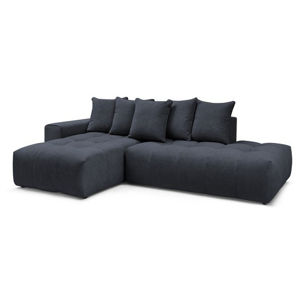 Tumši zils stūra dīvāns (kreisais stūris) Mont–Blanc – Bobochic Paris-image-3