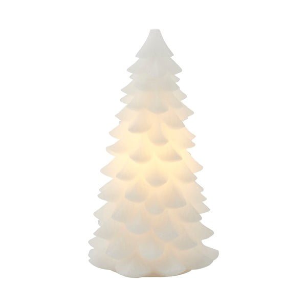 Balts Ziemassvētku gaismas dekors ø 13 cm Carla – Sirius