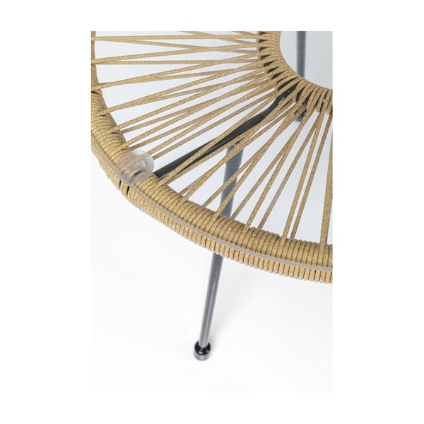 Sānu galdiņš Kare Design Acapulco Nature, ø 50 cm-image-2