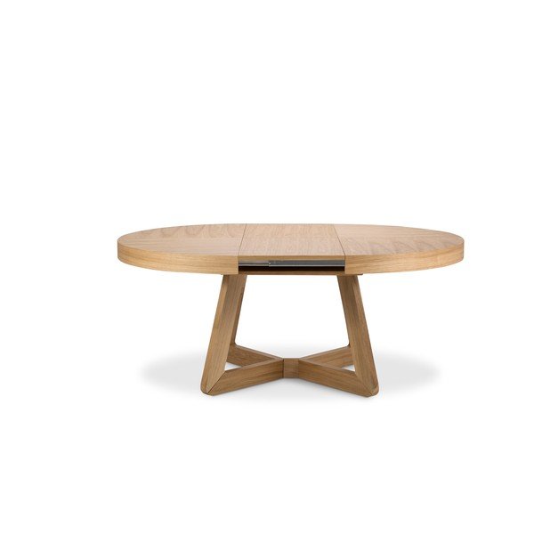 Izvelkams ēdamgalds ar ozolkoka kājām Windsor & Co Sofas Bodil, ø 130 cm-image-3