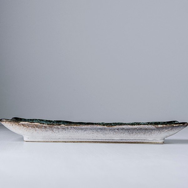 Zils keramikas šķīvis MIJ Sky, 29 x 12 cm-image-1