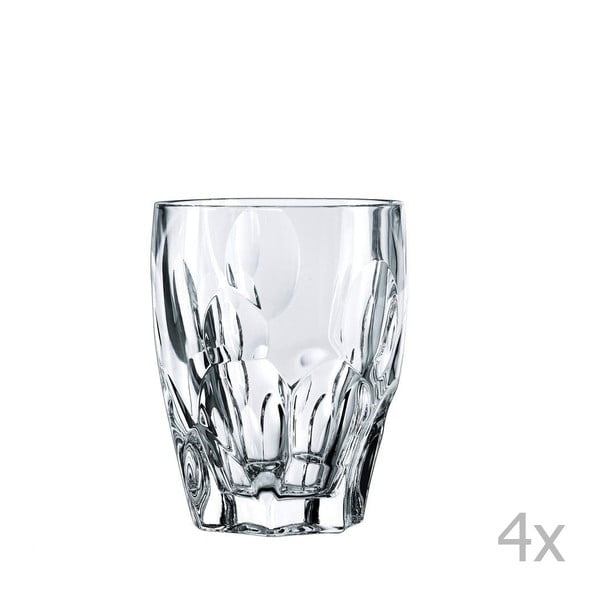 4 viskija glāžu komplekts no kristāla stikla Nachtmann Sphere, 300 ml