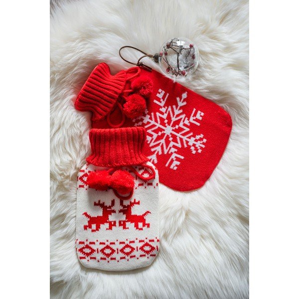 6 stikla Ziemassvētku rotājumu komplekts J-Line Bauble, ø 8 cm-image-1