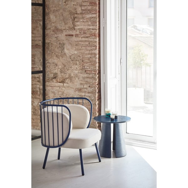 Zils sānu galdiņš Teulat Cep, ø 50 cm-image-1