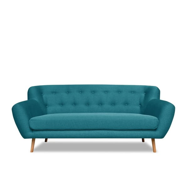 Tirkīzzils dīvāns Cosmopolitan Design London, 192 cm