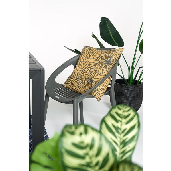 Pelēks dārza mēbeļu komplekts ar 6 krēsliem Le Bonom Joanna Thor-image-3