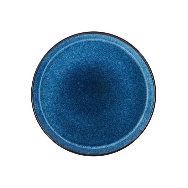 Melns/zils akmensmasas šķīvis ø 27 cm Gastro Dark Blue/Black – Bitz