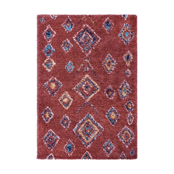Sarkans paklājs Mint Rugs Phoenix, 80 x 150 cm