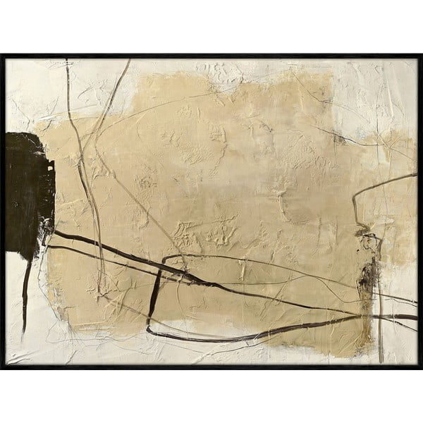 Ar rokām apgleznota glezna 120x90 cm Cloudline – Malerifabrikken