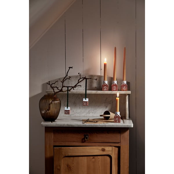 Keramikas adventes svečturis Gingerbread – Kähler Design-image-3