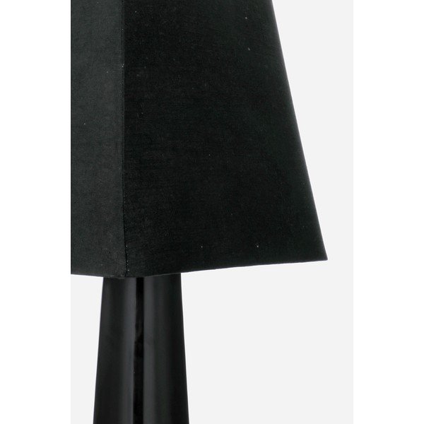Melna stāvlampa ar auduma abažūru (augstums 151 cm) Tripura – Bizzotto-image-3
