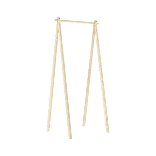Drēbju statīvs no priedes koka dabīgā tonī Hongi – Karup Design-image-3