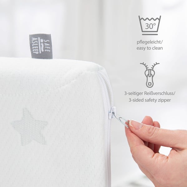 Putu bērnu matracis ar noņemamu pārklāju 90x200 cm Comfort Air Roll – Roba-image-1