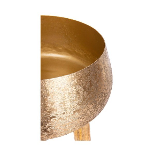 Metāla ar rokām radīti puķu poda apvalki (3 gab.) ø 37,5 cm Varanasi – Bizzotto-image-3