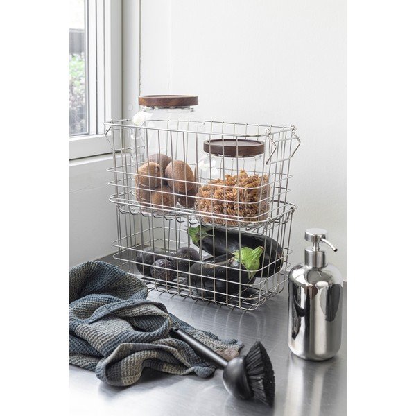 Stiepļu metāla uzglabāšanas grozs 31x16,5x16 cm Store It – Mette Ditmer Denmark-image-2